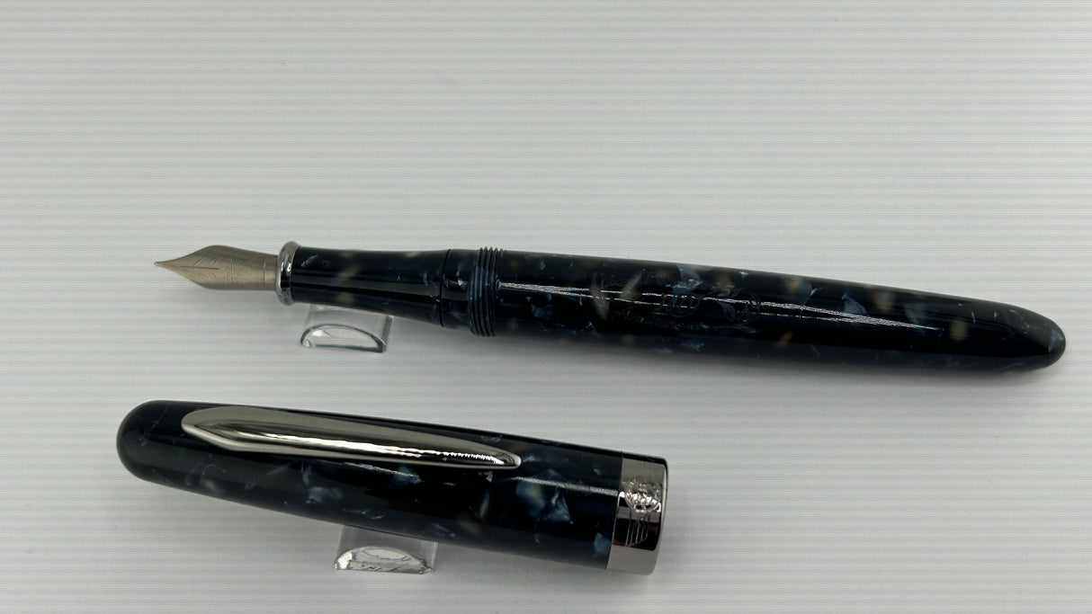 Retro 1951 10th Anniversary Celluloid Made by Stipula  -  Fountain Pen