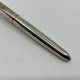 Parker 51 Stainless Steel - Aerometric filling system - RARE RARE triple BBB STUB  !!!