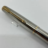 Parker 51 Stainless Steel - Aerometric filling system - RARE RARE triple BBB STUB  !!!