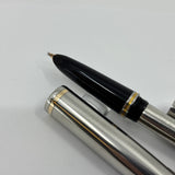 Parker 51 Stainless Steel - Aerometric filling system - RARE RARE triple BBB STUB  !!!