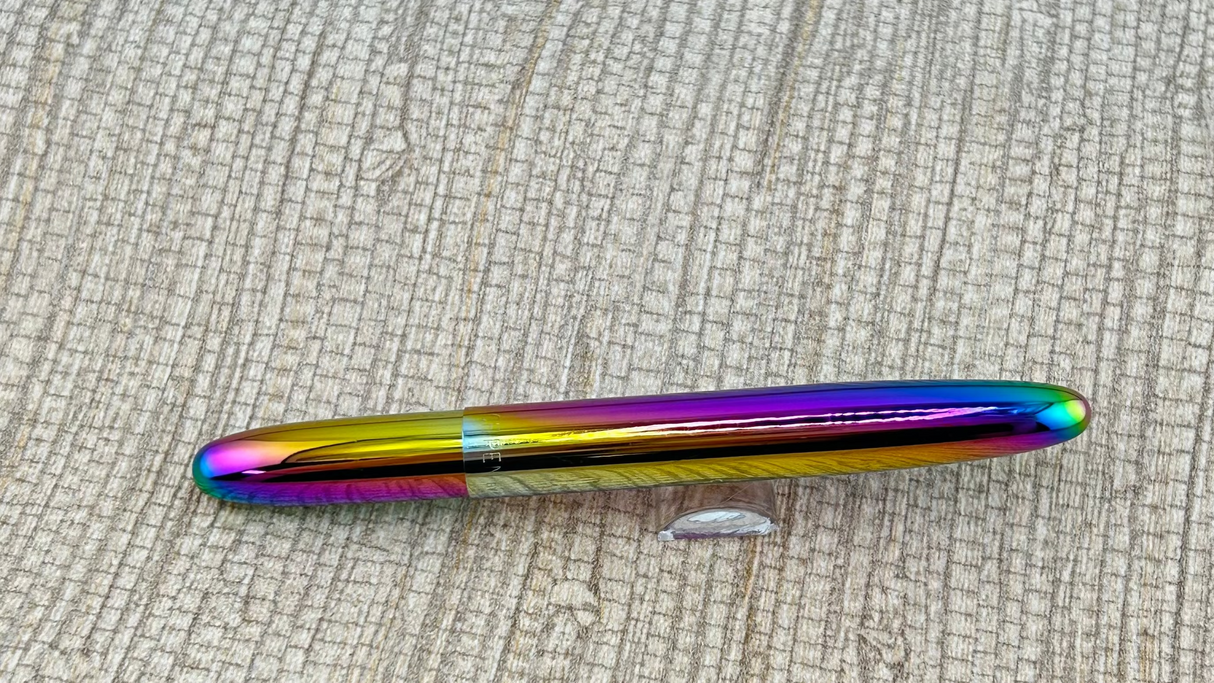 Fisher Space Rainbow Titanium Nitride Bullet - Ball Pen pressurized refill !