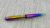 Fisher Space Rainbow Titanium Nitride Bullet - Ball Pen pressurized refill !