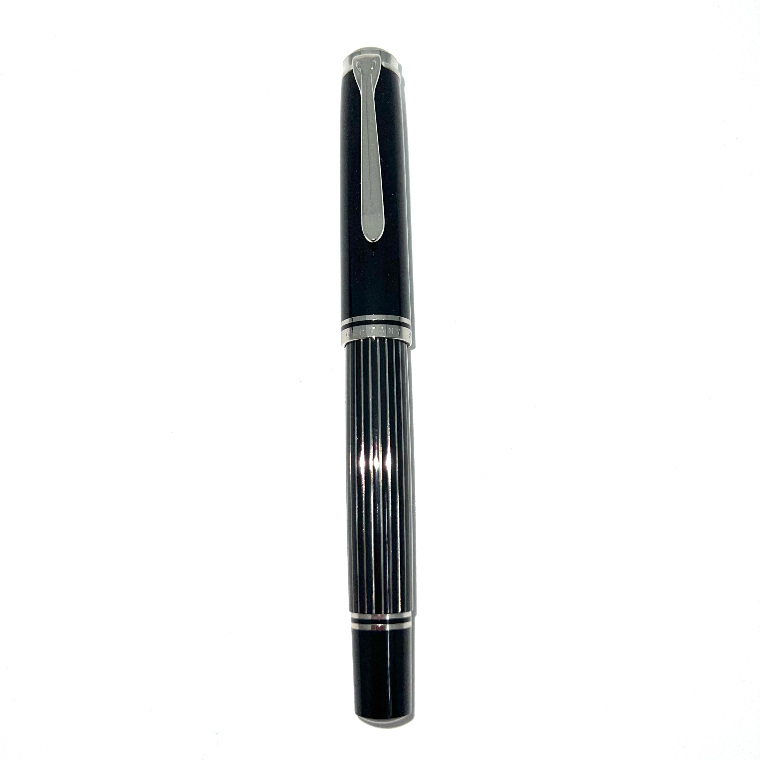 Pelikan M815 Black Metal Striped Fountain Pen – Fountain Pen Hospital