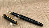 Waterman Expert Black Gold- Plated Nib - Fountain Pen