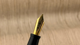 Filcao Leader Orange and Black Gold Plated Nib - Fountain Pen