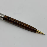 Parker 51 Pencil Diamond Clip  Brown Ebonite ripple Custom by Howard Levy Bexley in 1990