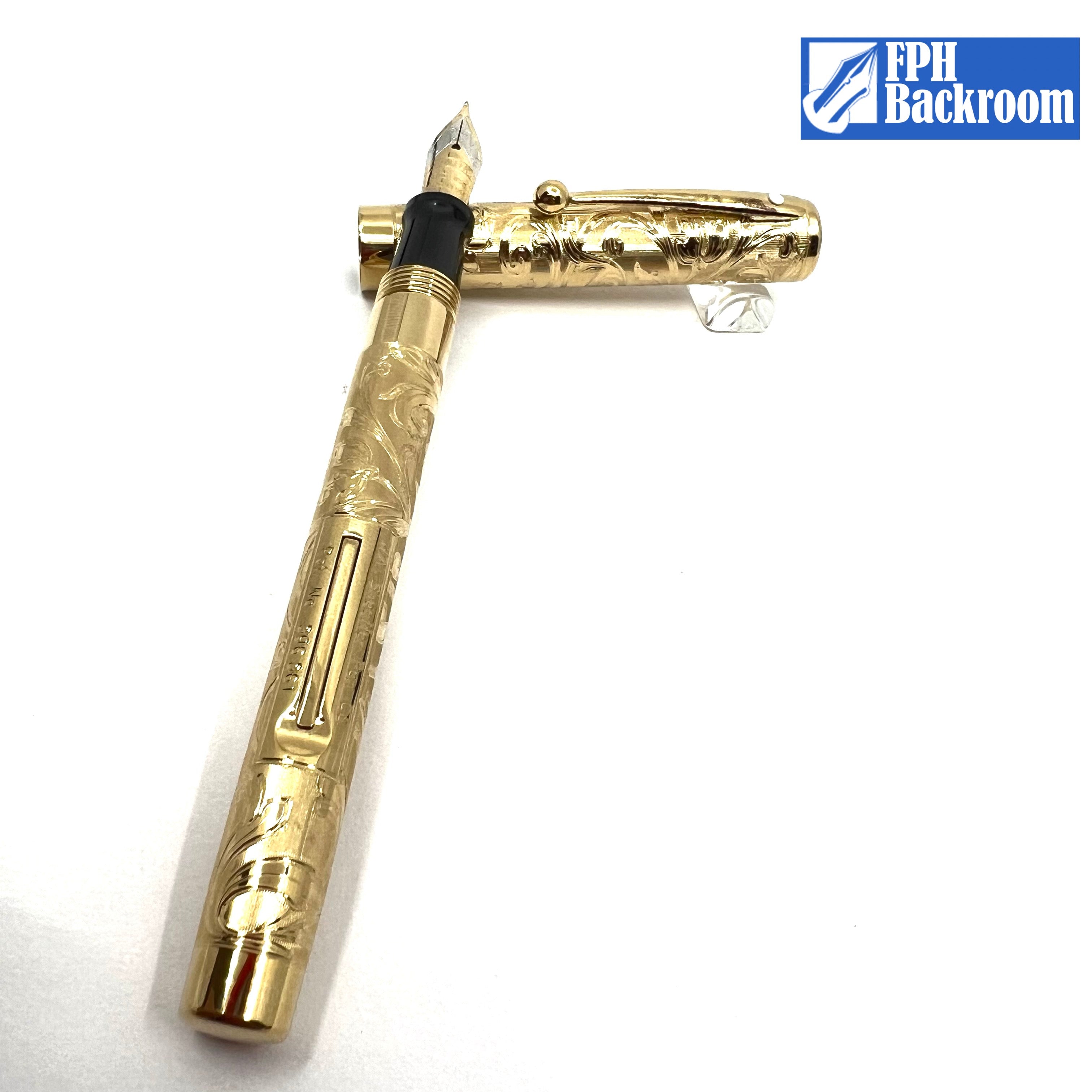 Sheaffer Commemorative Limited Edition Gold-Plated Fountain
