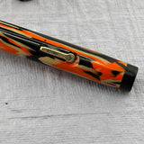 Conklin Black & Orange SET  "Halloween"  - Flexible Conklin Toledo nib  - Fountain Pen and Pencil
