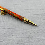 Conklin Black & Orange SET  "Halloween"  - Flexible Conklin Toledo nib  - Fountain Pen and Pencil