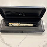 Parker Duofold Black and Pearl Rollerball -
