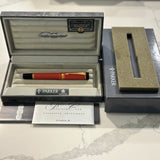 Parker Duofold - The Iconic "Big Red" Centennial Orange Fountain Pen - Medium 18kt Gold Nib