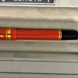Parker Duofold - The Iconic "Big Red" Centennial Orange Fountain Pen - Medium 18kt Gold Nib