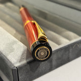 Parker Duofold - The Iconic "Big Red" Centennial Orange Fountain Pen - Medium 18kt Gold Nib