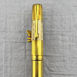 Waterman's Made in France Rolled Gold Faceted Fountain Pen