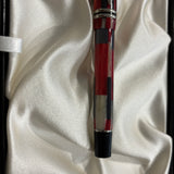 Parker Duofold International Mosaic Red Fountain Pen - Circa 2001