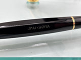 OMAS Signum Faceted Black Desk Pen Limited 70/100 Superb Flex nib Signum 14k gold !