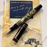 Montblanc Oscar Wilde Limited Edition Fountain Pen - Medium 18kt Gold Nib