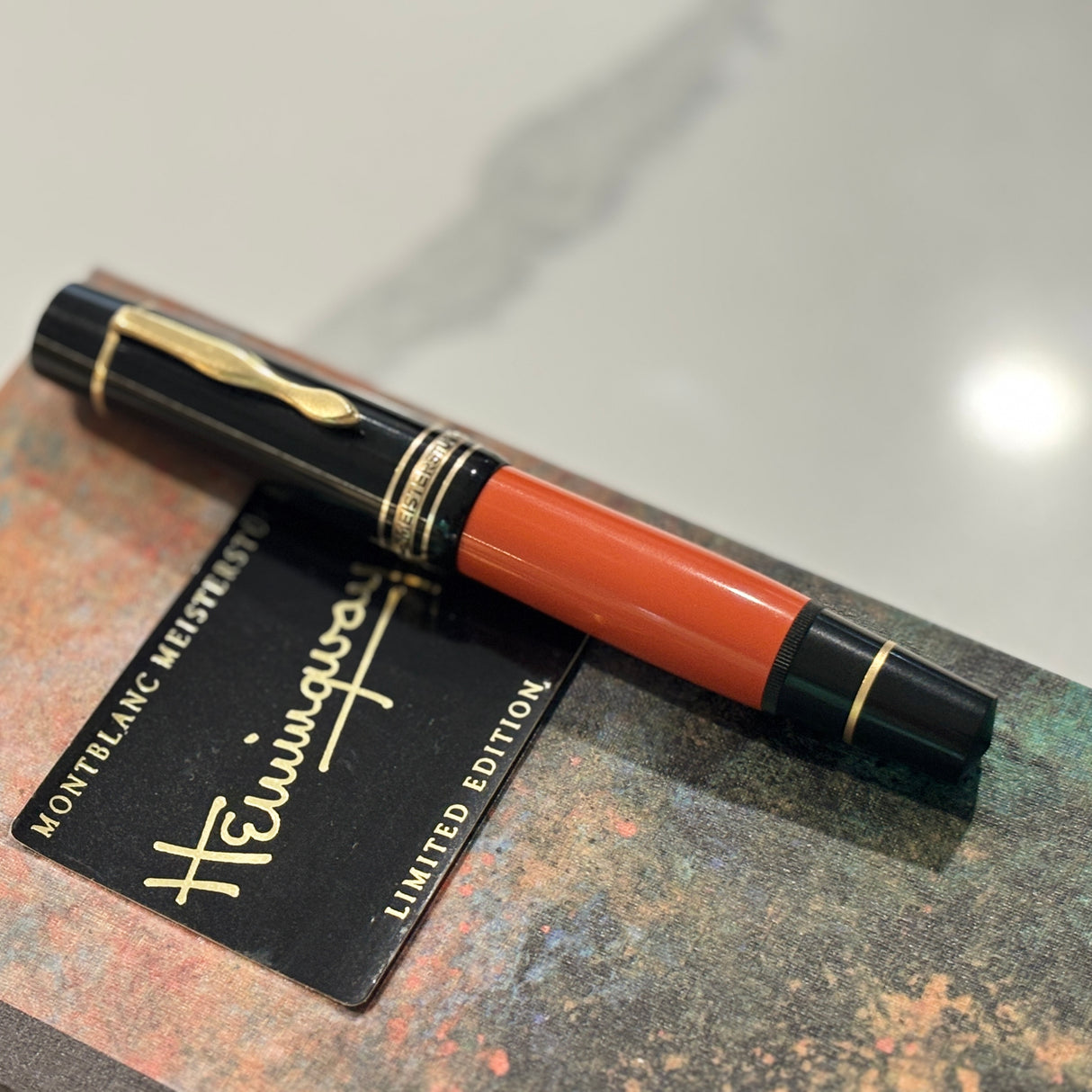 Montblanc Ernest Hemingway Limited Edition  Fountain Pen - Fine 18kt Gold Nib