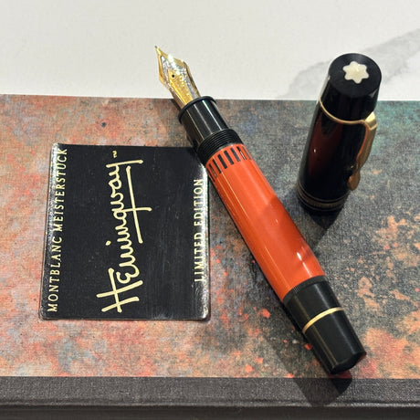 Montblanc Ernest Hemingway Limited Edition  Fountain Pen - Fine 18kt Gold Nib