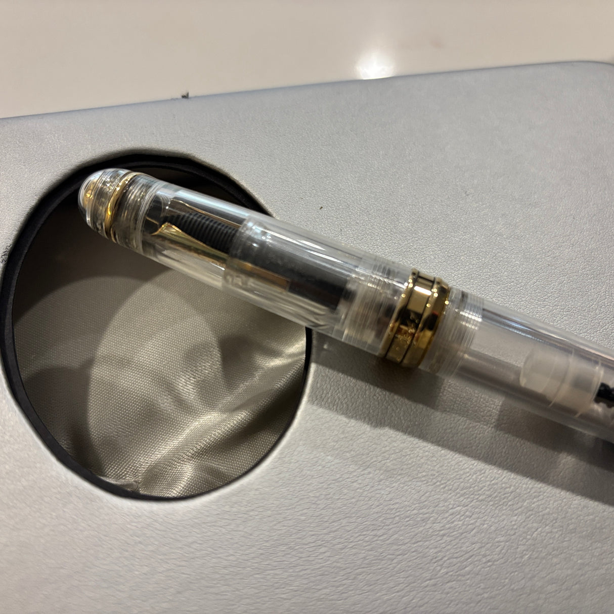 Aurora 88 Demonstrator Fountain Pen  Limited Edition - Broad 18kt Gold Nib