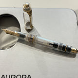 Aurora 88 Demonstrator Fountain Pen  Limited Edition - Broad 18kt Gold Nib