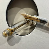 Aurora 88 Demonstrator Fountain Pen  Limited Edition - Broad 18kt Gold Nib