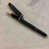 Elysee Chinese Lacquer En Vogue Grey "Cobra" - Medium 18kt Gold Nib