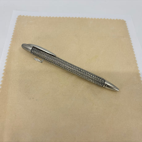 Porsche Design Stainless steel Ball Pen Tex-Flex mesh circa 2010