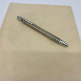 Porsche Design Stainless steel and gold Ballpoint Pen - Tec-Flex mesh