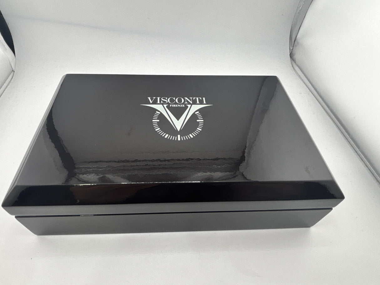 Visconti Millionaire Limited Edition Exquisite Empire Honey Marble Fountain Pen - Flexible Extra Fine 23kt Palladium Dreamtouch Nib