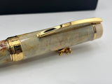 Visconti Millionaire Limited Edition Exquisite Empire Honey Marble Fountain Pen - Flexible Extra Fine 23kt Palladium Dreamtouch Nib