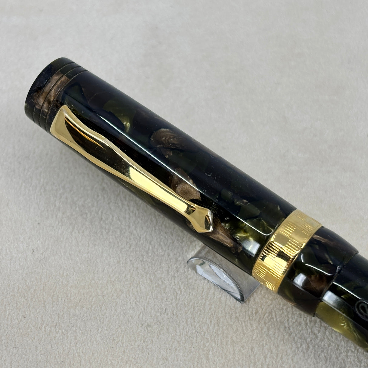 Nettuno 1911 IDRA Rollerball Green Marbled Celluloid  Limited Edition