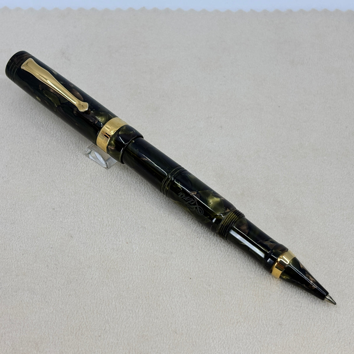 Nettuno 1911 IDRA Rollerball Green Marbled Celluloid  Limited Edition
