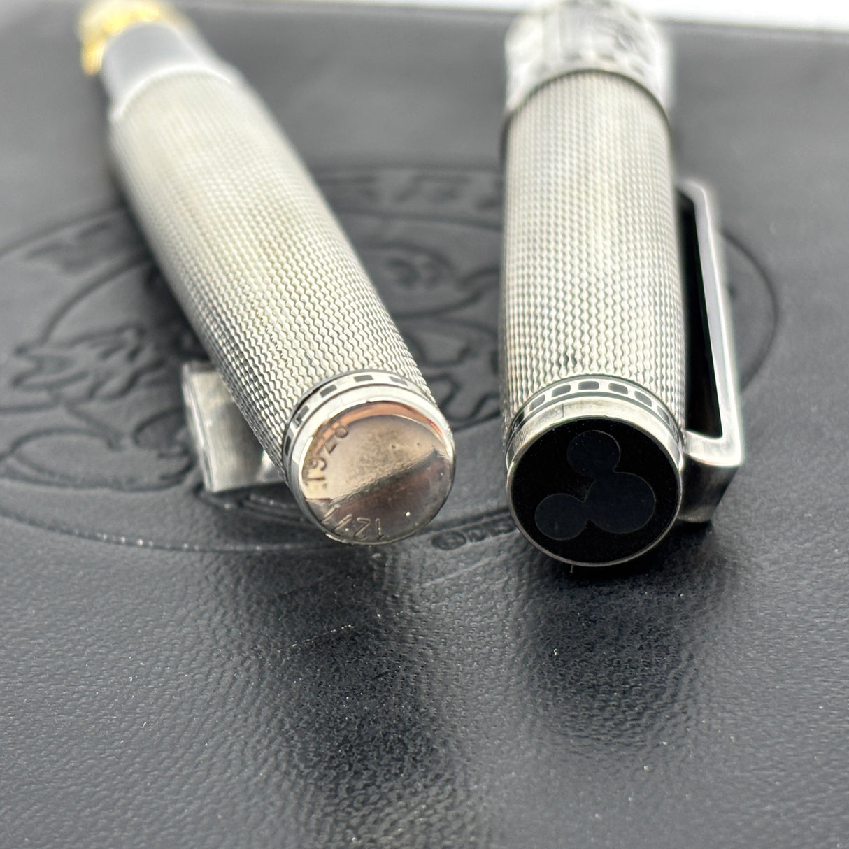Colibri Mickey Mouse full sterling silver .925 Limited Edition Fountain Pen - Fine 18kt Gold Nib