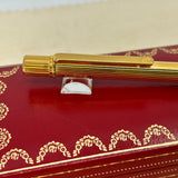 Cartier Must de Cartier Ball Pen Heavy Gold plated  - Classic Cartier circa 1999