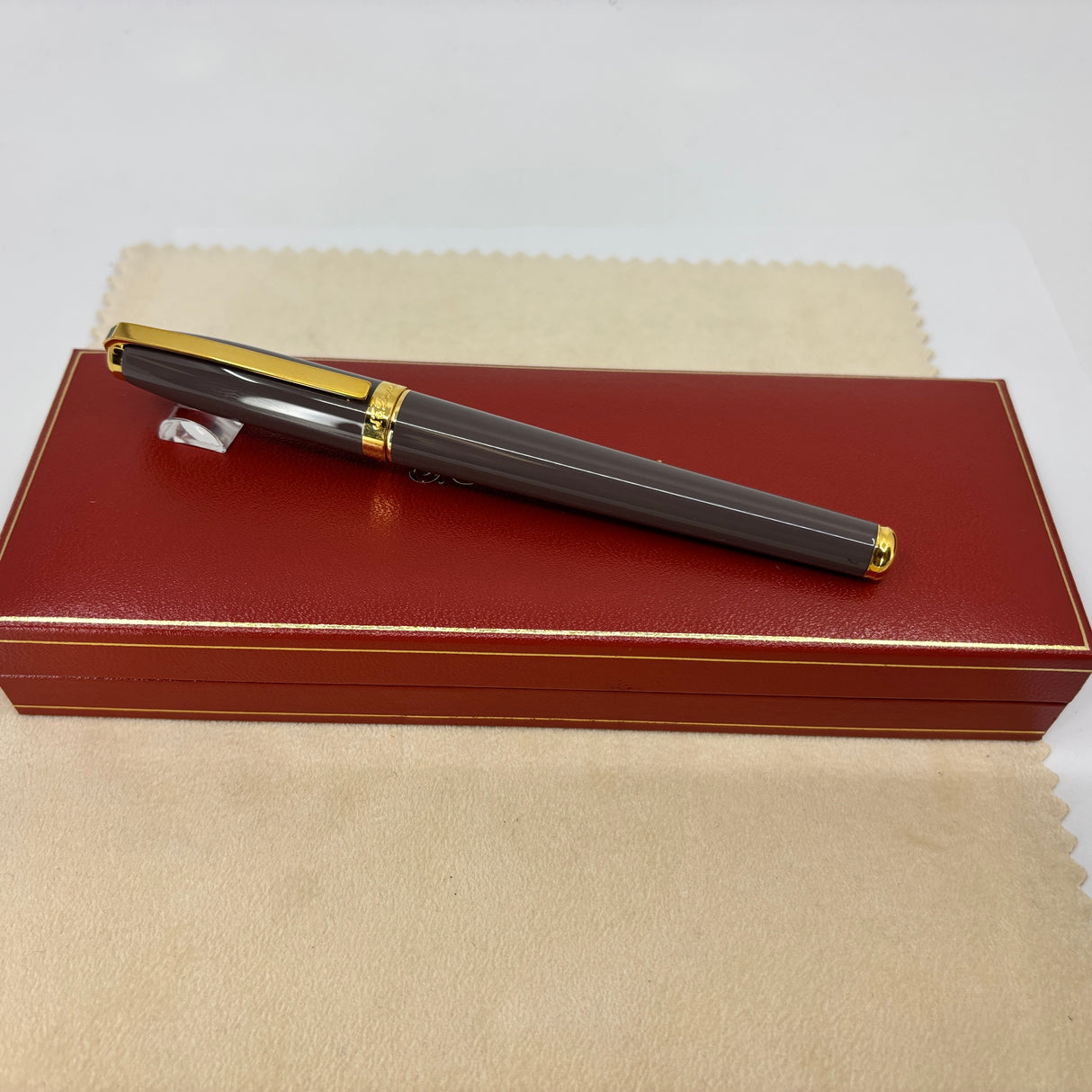 ST Dupont Fidelio light Grey Fountain Pen - Circa 2013