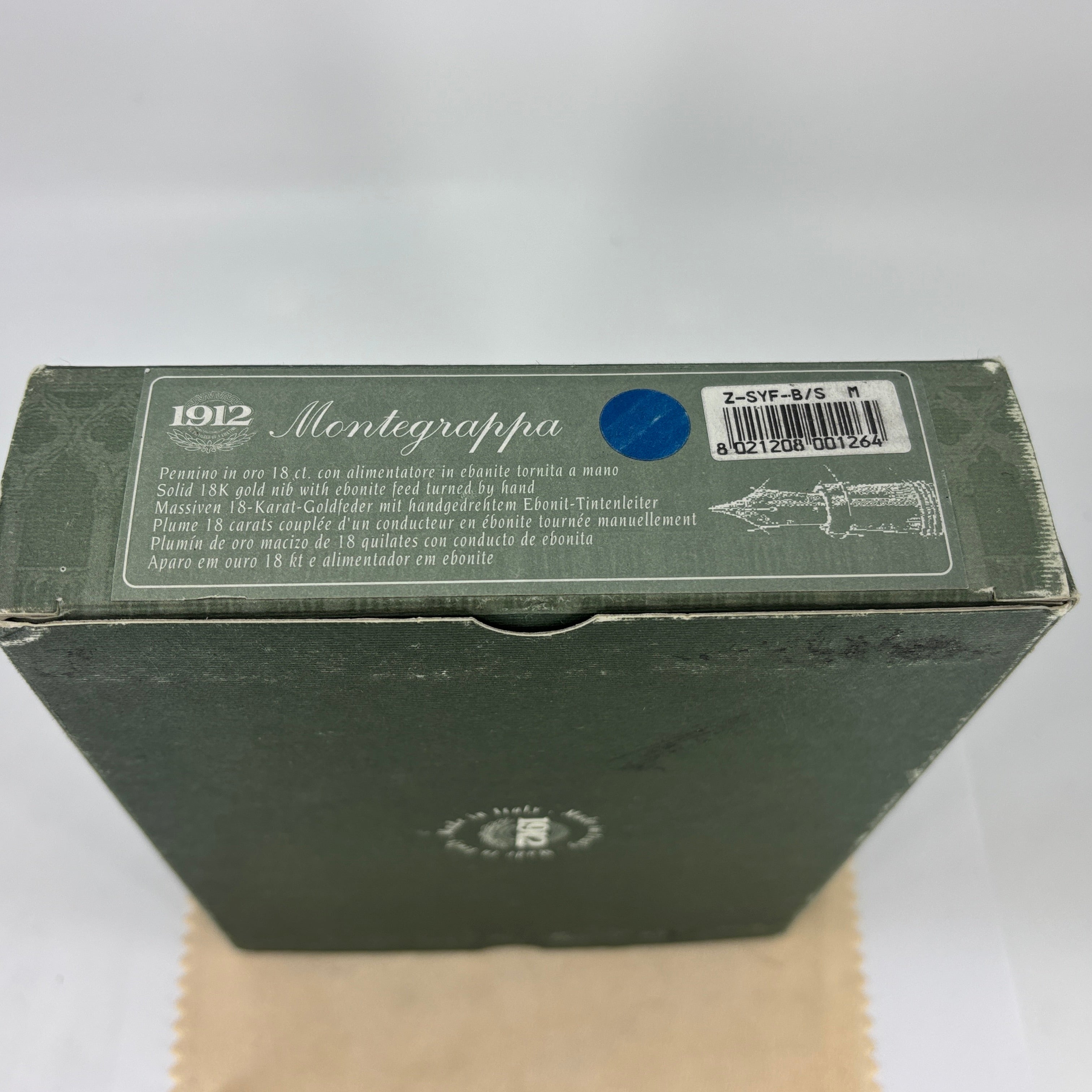 Montegrappa 1912 Symphony Turquoise Blue Celluloid Fountain Pen