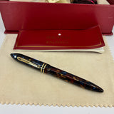 Sheaffer Balance II Aspen Marbled Blue  Special Edition circa 2000 - Broad 14kt Gold Nib