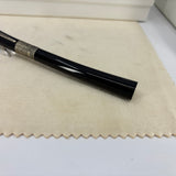 Waterman Serenite Black Fountain Pen -  Broad 18kt Gold Nib
