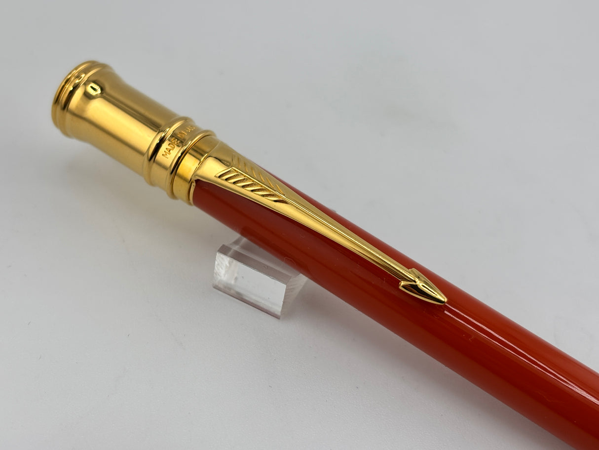 Parker  Duofold Orange Mechanical Pencil 0.9mm