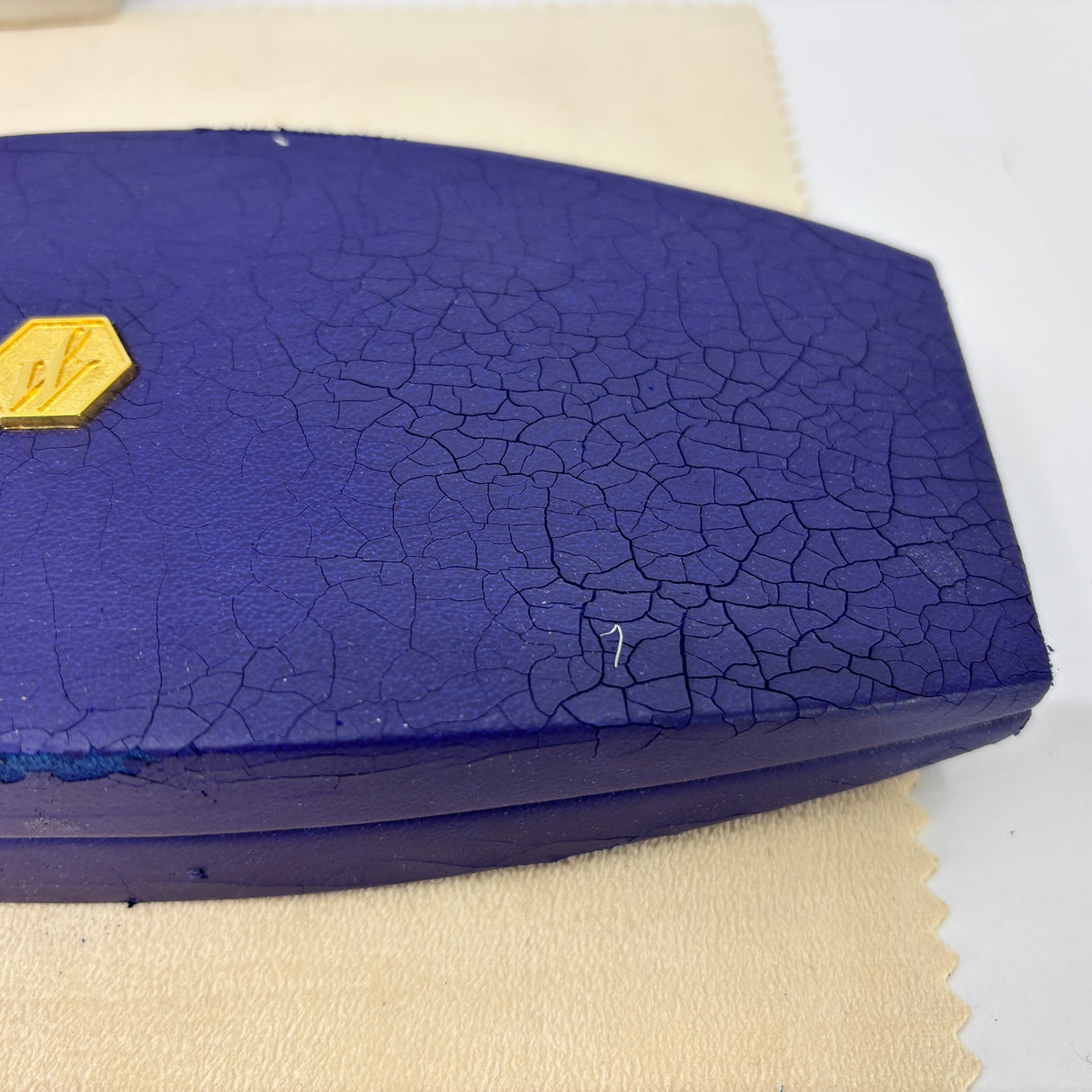 Waterman Edson Blue Fountain Pen - Medium 18kt Gold Nib