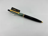 PELIKAN K200 Green marble gold trim circa 2000 - Ball Pen