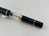 Gioia Luminosa Blue  ink view piston filler - Fountain Pen