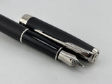 Parker Sonnet Black Matte lacquer chrome trim  - Fountain Pen