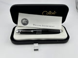 Colibri Black lacquer O-rings chrome trim - Roller Ball