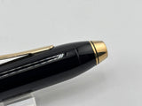 Cross Townsend Black lacquer gold trim circa 2000 - Fountain Pen
