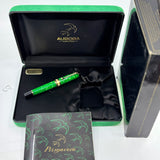 Aurora Verde e Oro Primavera  Fountain Pen Limited Edition -  Broad 18kt Gold Nib