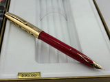 Sheaffer Holiday Original red " The Holly Pen " circa 1996 - Fountain Pen
