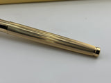PELIKAN P590 Set Heavy gold plated fluted superb quality Gold nib 14k - Ball Pen and Fountain Pen