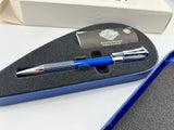 Waterman Harley Davidson Blue cylinder with blue tank box  -  Ball Pen